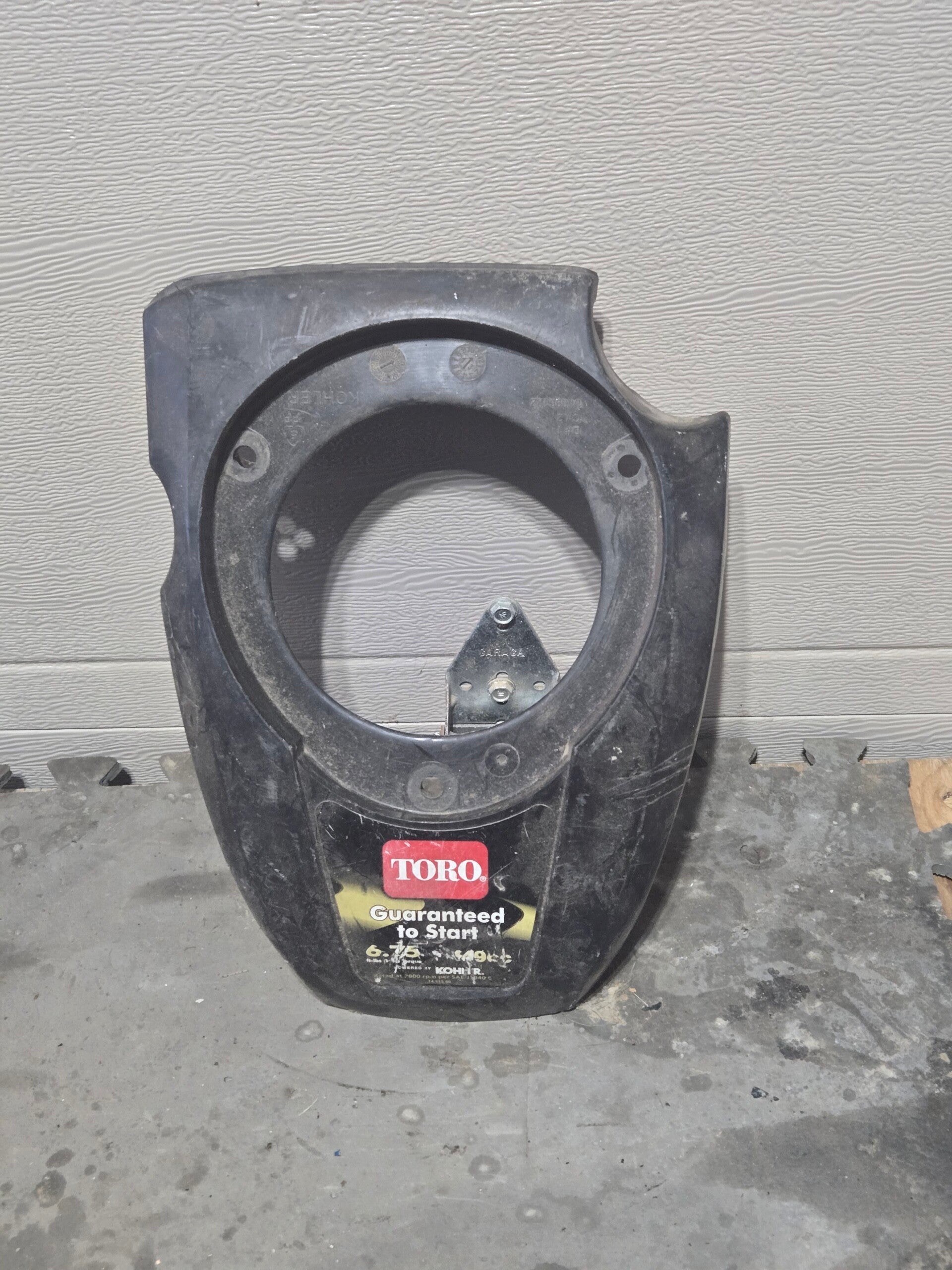 Cache Moteur de tondeuse toro kolher 6.75hp