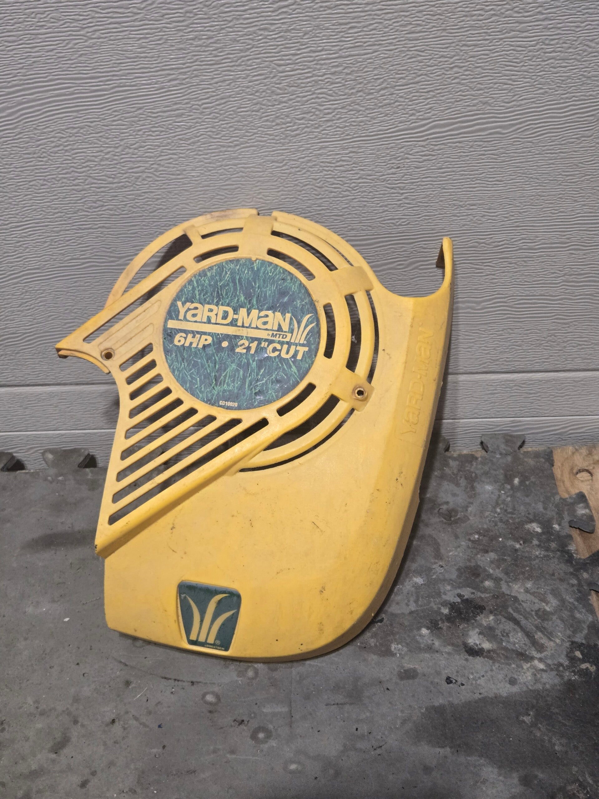 Cache Moteur de tondeuse mtd yard man 6hp