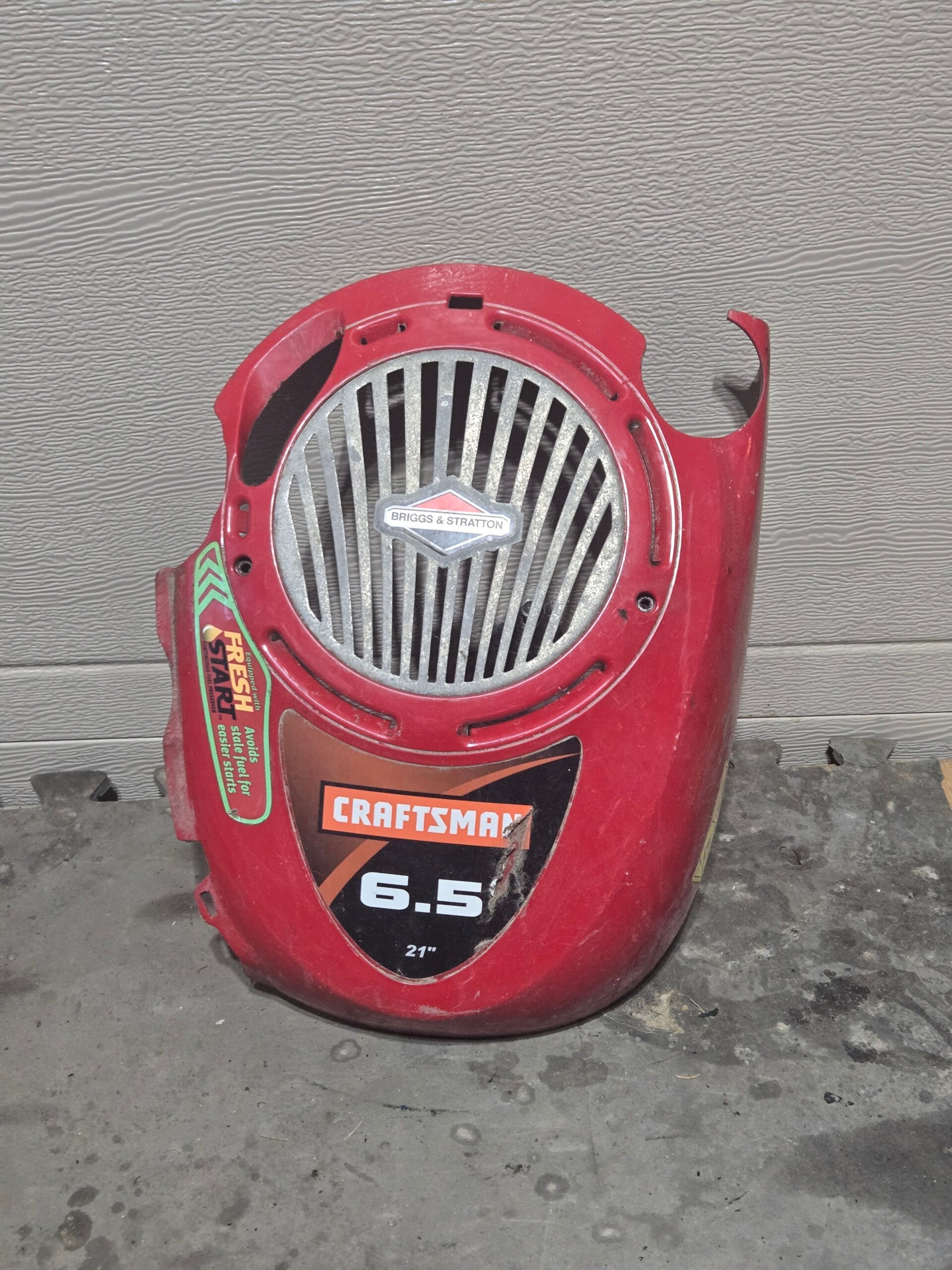 Cache Moteur de tondeuse Craftsman 6.5 hp