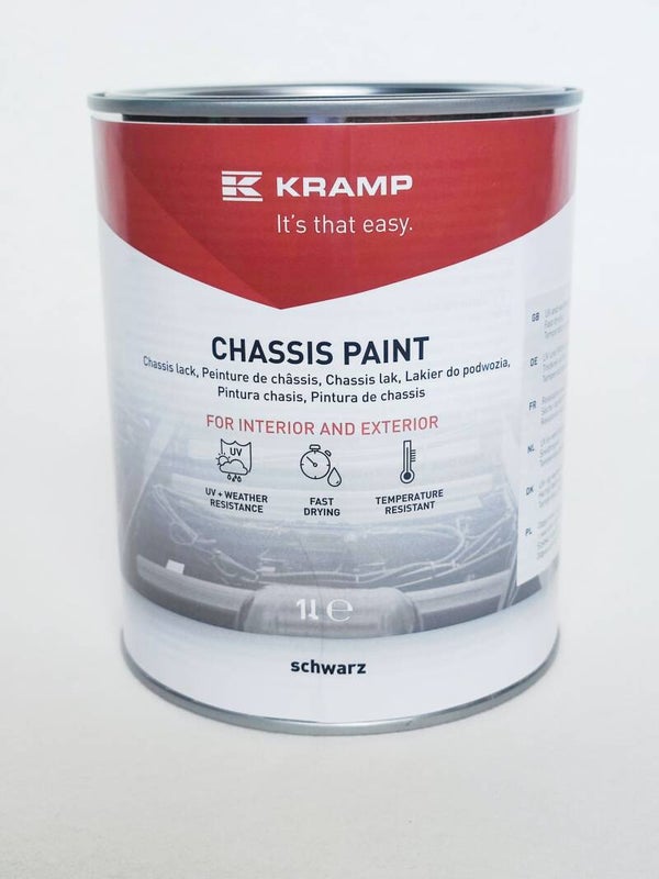 Peinture châssis noir