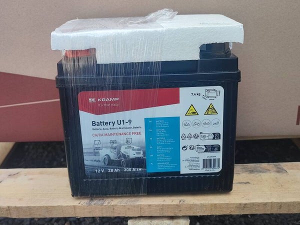 BATTERIE U1-9 12V 28ah 300A KRAMP