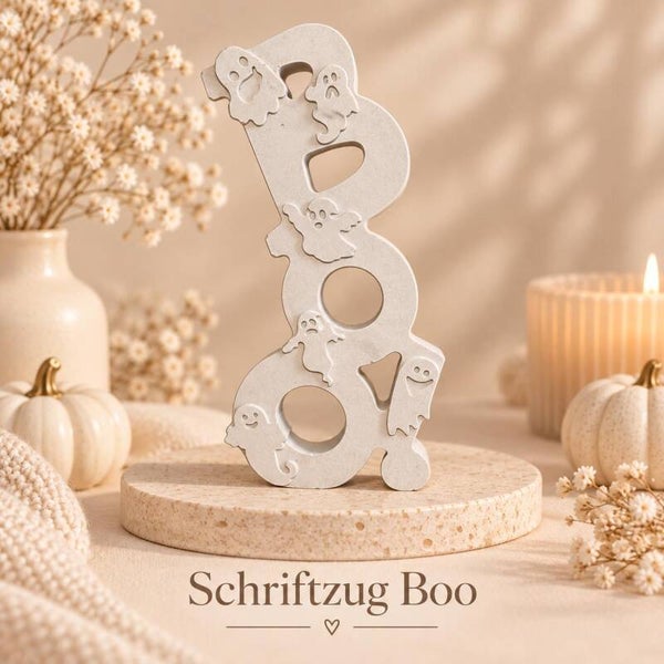 Schriftzug BOO