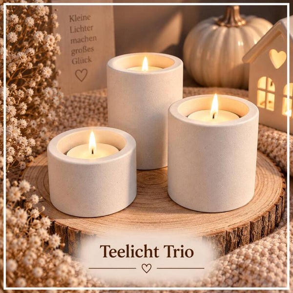 Teelicht Trio