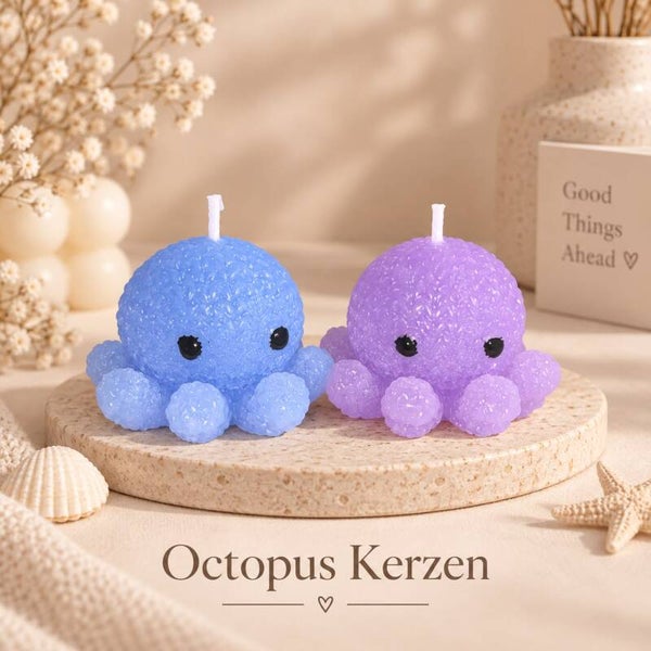 Octopus Kerzen