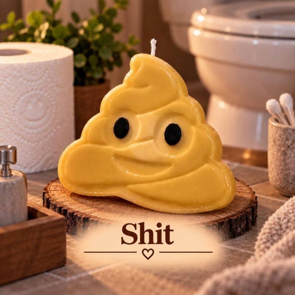 Shit- Kerze
