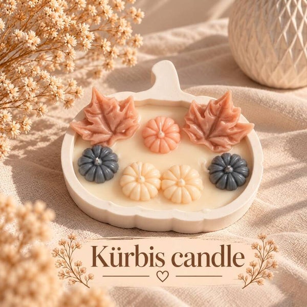 Kürbis Kerze