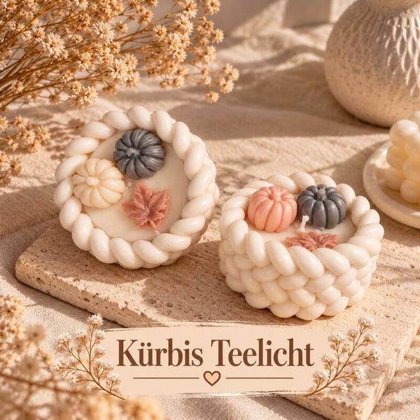 Kürbis Teelicht