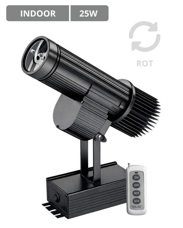 Projektor GOBO 25W – do lokali i restauracji