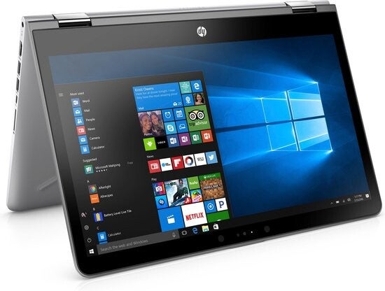 HP Pavilion x360 | 14 inch kantelbare touchscreen | Core i3 | 8GB | 128GB | HD Graphics 620