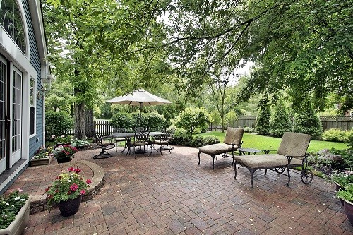 patio made by dallas landscapers