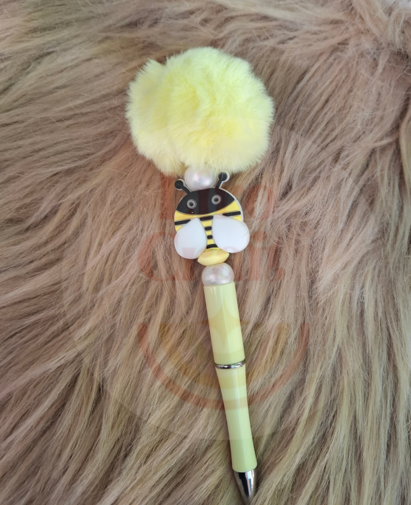 Kralenpen met ponpon