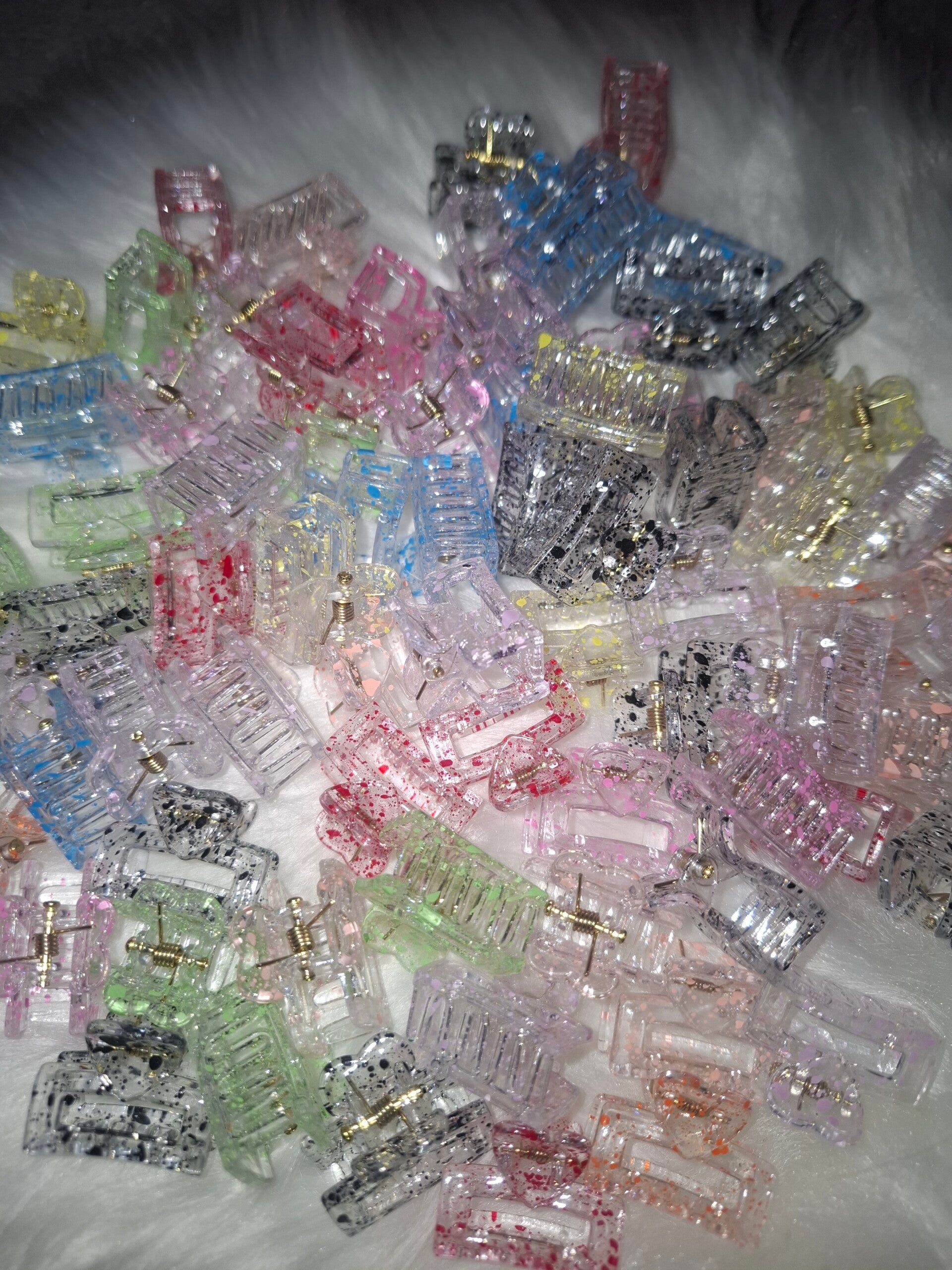 Confetti haarklem