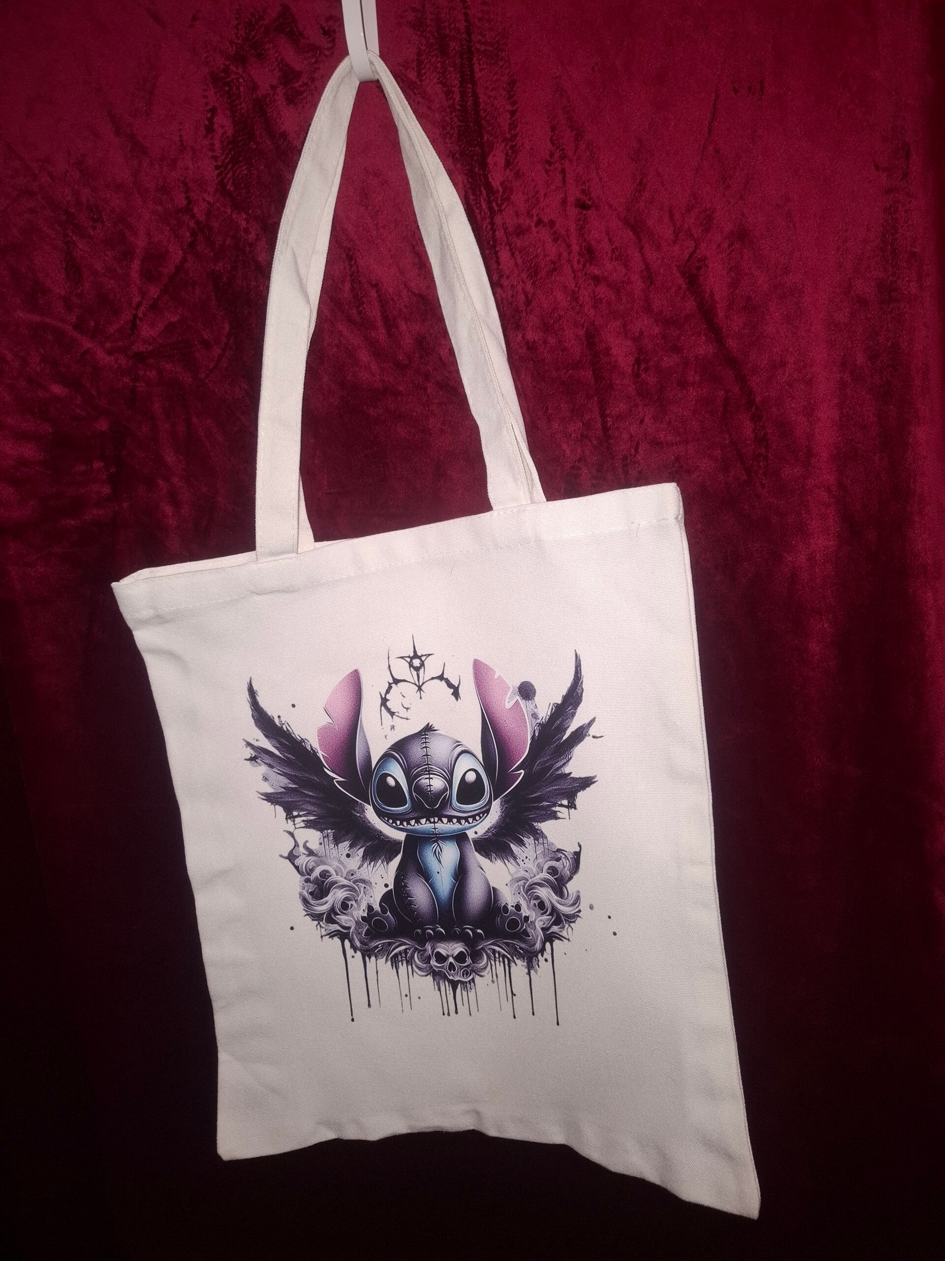 Totebag stitch goth