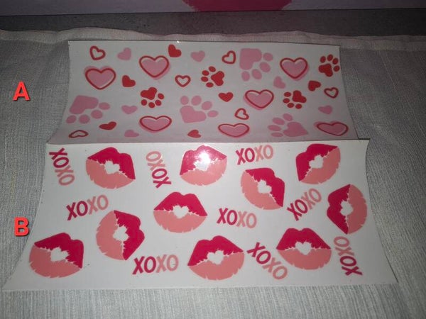 UV DTF liefde