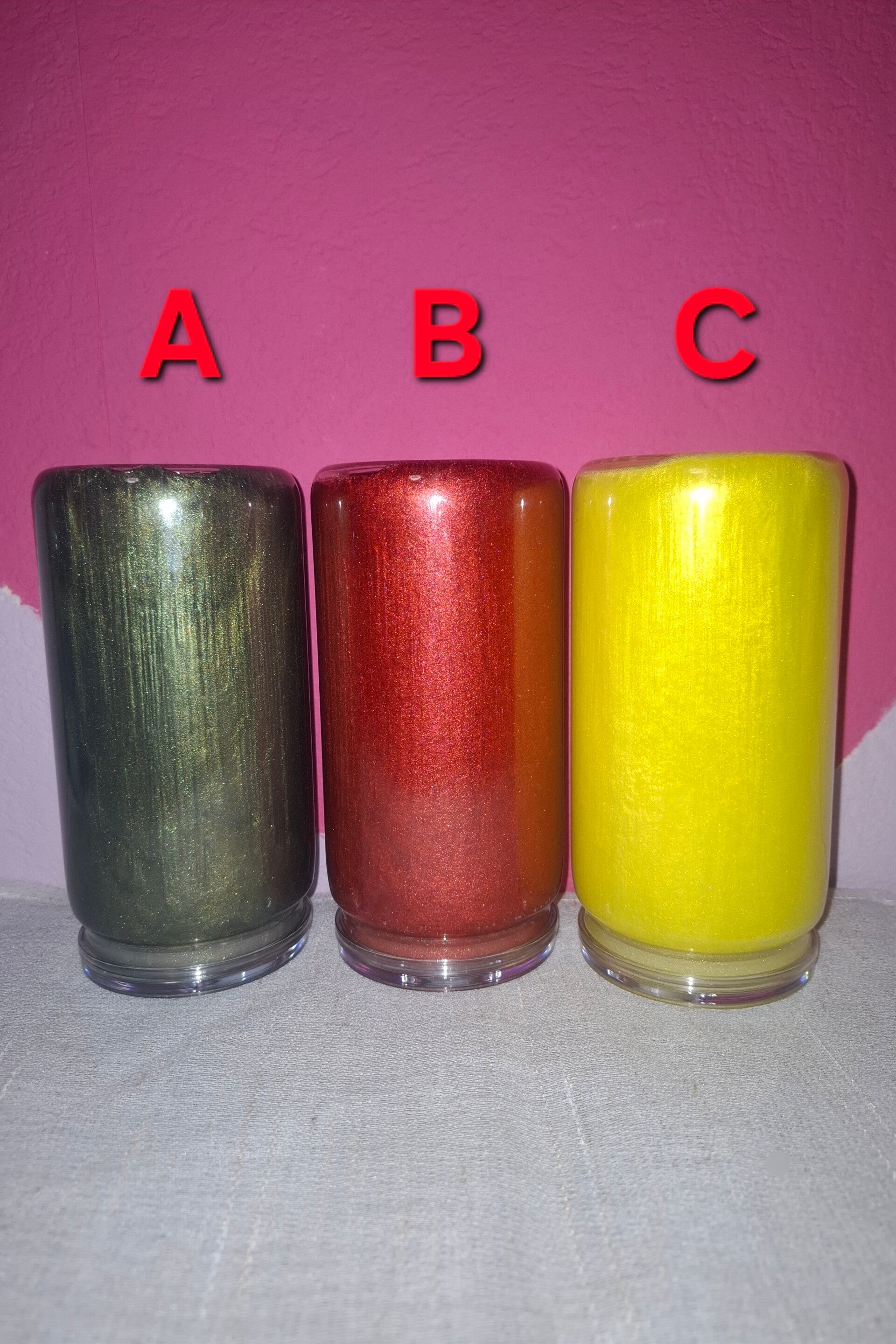 Snowglobe tumbler Magic Swirl