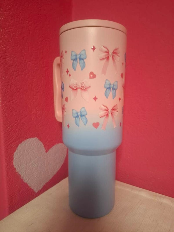 XL thermobeker ombre strikjes