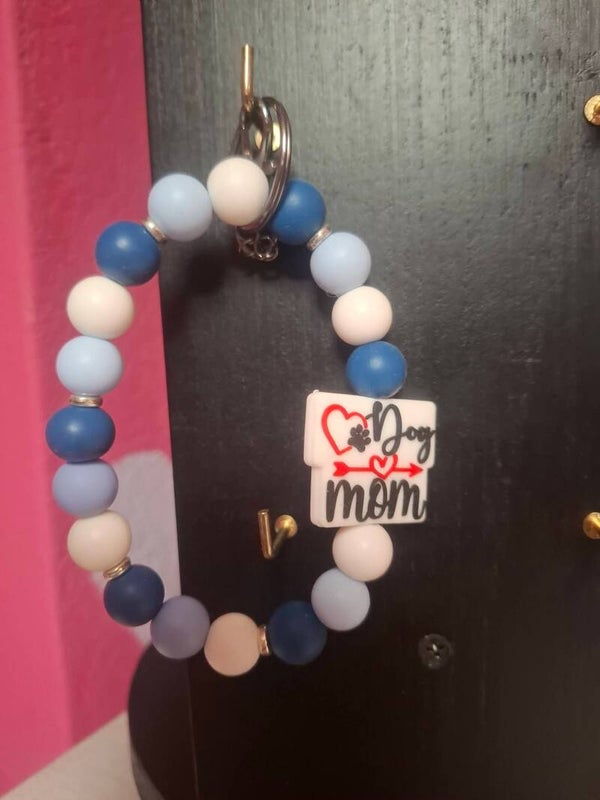 Wristletkeychaine dogmom