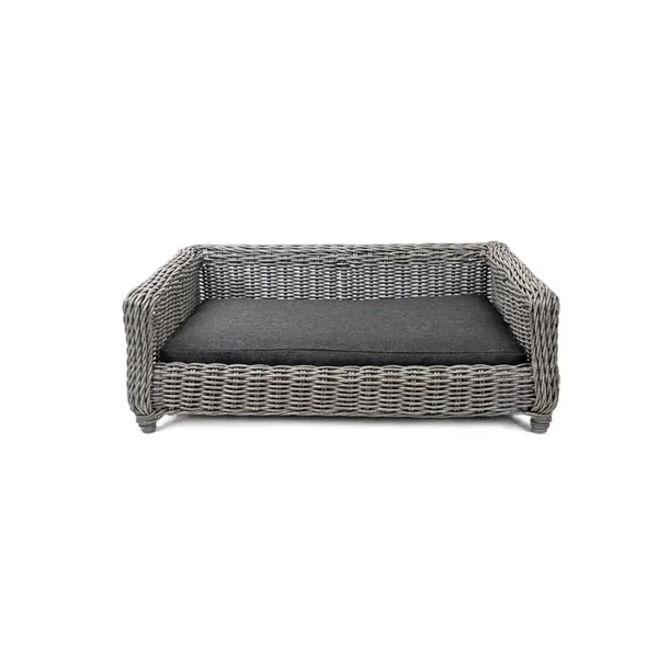 Let's Sleep Cozy Basket Rieten Hondenmand Antraciet M l XL