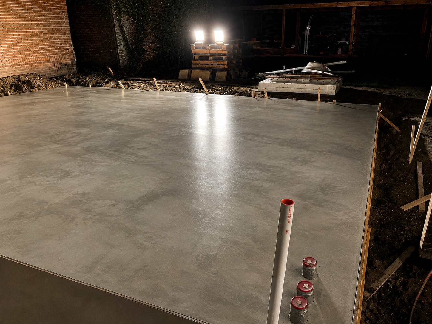 Gevlinderde betonvloer in Apeldoorn