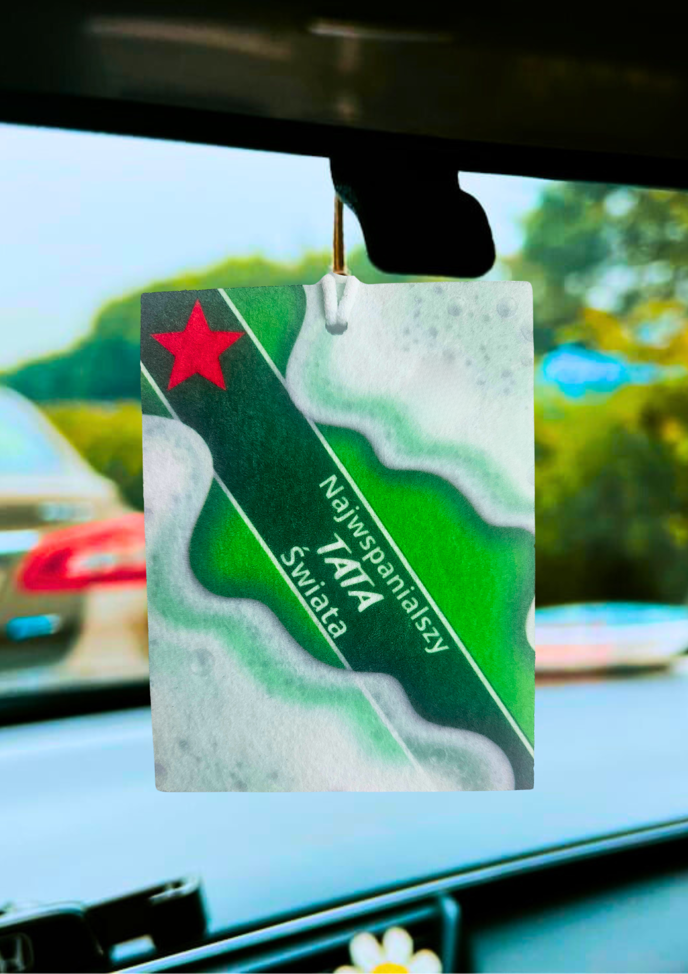 Autohanger GEURIG met foto