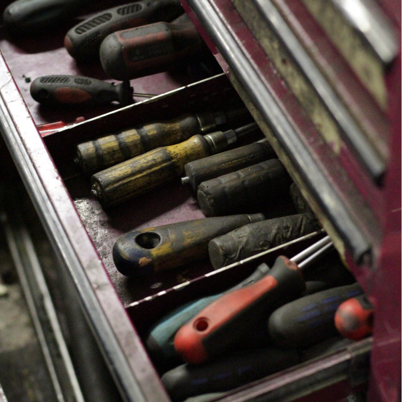 Werkstatt Ausstattung