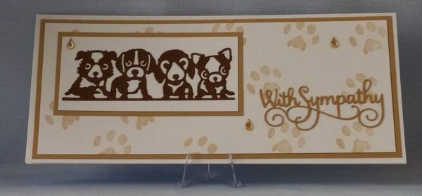 "Fond Friend" Loss of Pet Card