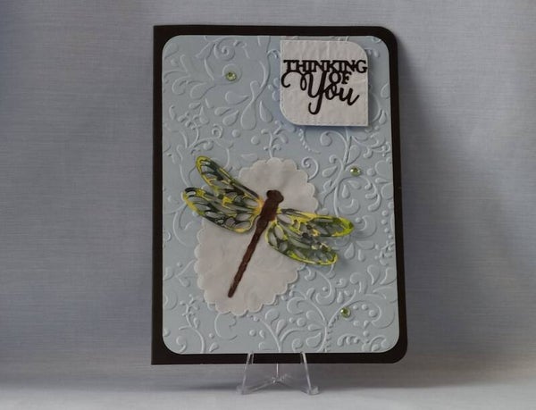 "Green Darner" Thinking of You Card
