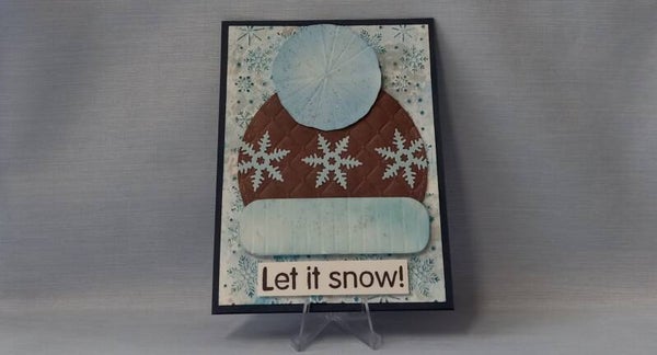 "Ski Cap" Seasonal Card