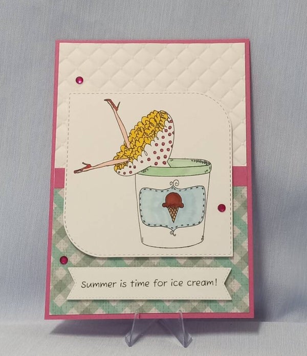 "Sweet Scoop"  Summer Card