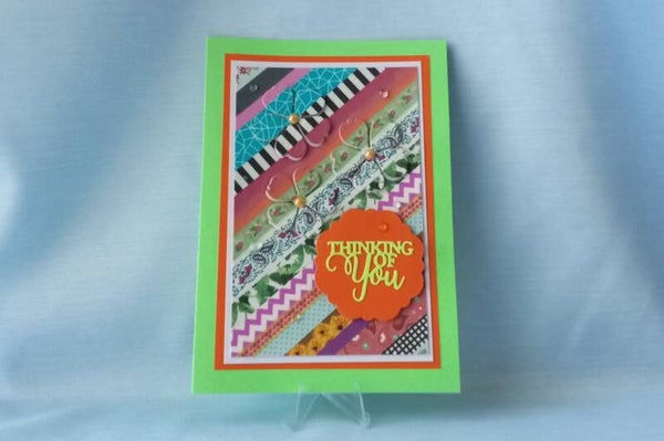 “Artsy Floral” Thinking of You Card