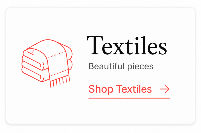 textiles beautiful pieces banner