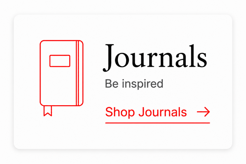 journals be inspired banner