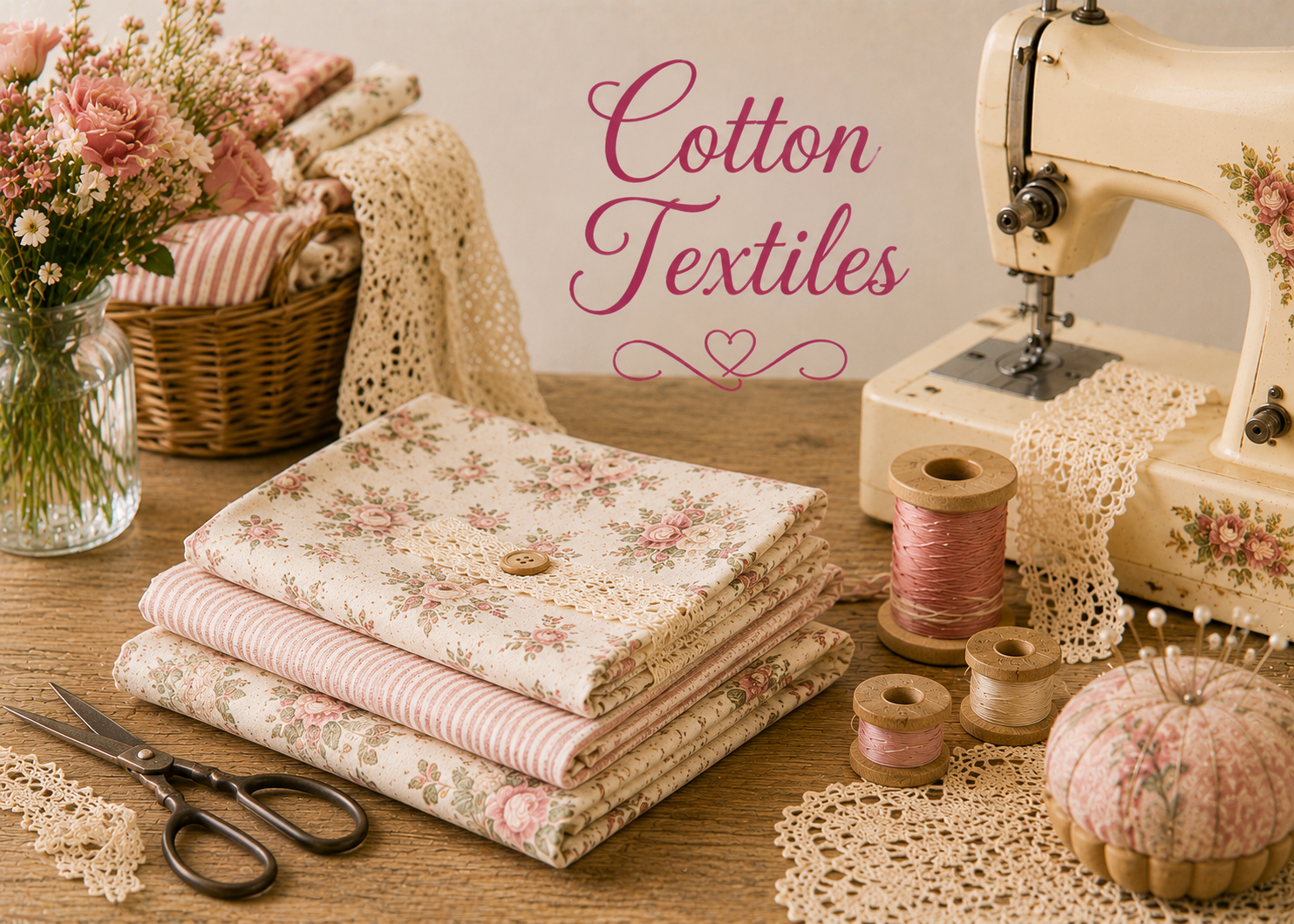 cotton textiles banner
