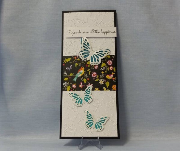 “Happy Butterfly” Bridal Shower Card