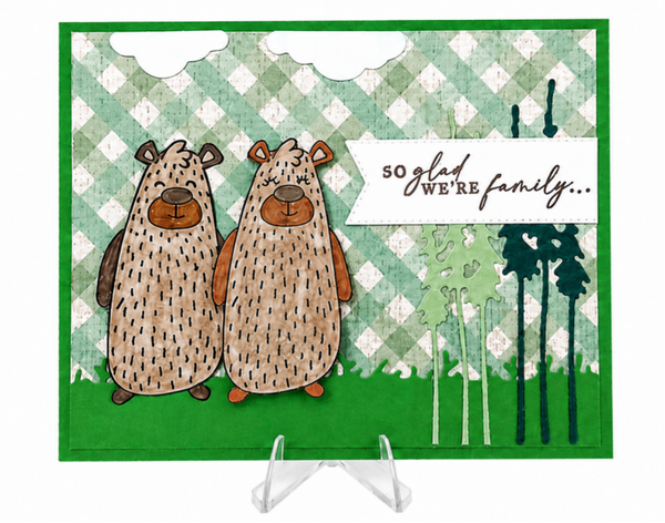 Family Member - New Baby Fun Fold Card