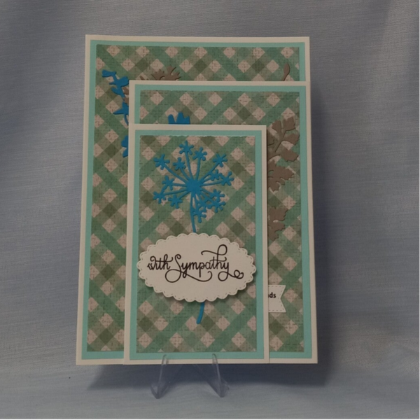 "Card Upon Card" Sympathy Card