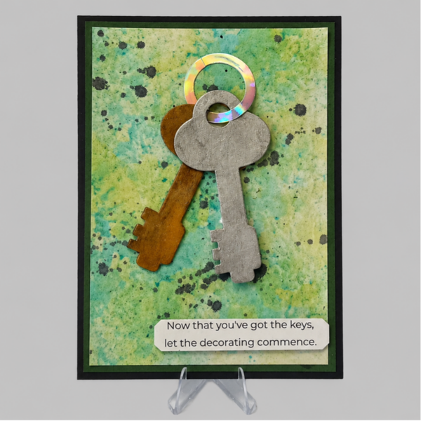Keyed In - Housewarming Card