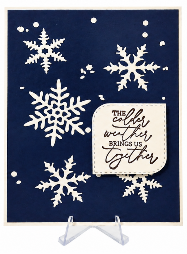 Nightly Snow - Winter Card