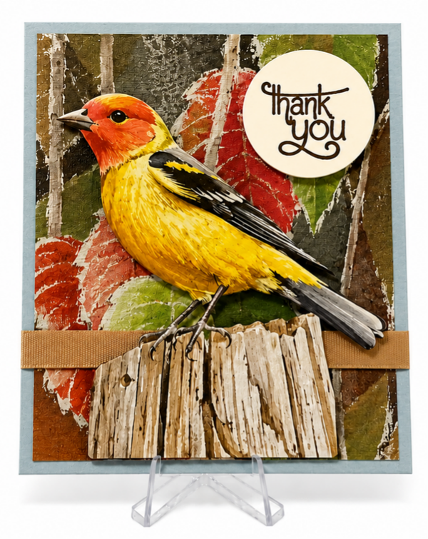 Golden Perch - Thank You Card