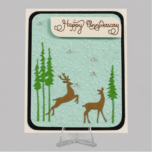 Frosty Gala - Anniversary Card