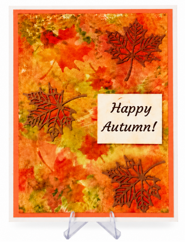 Searing Umber - Autumn Card