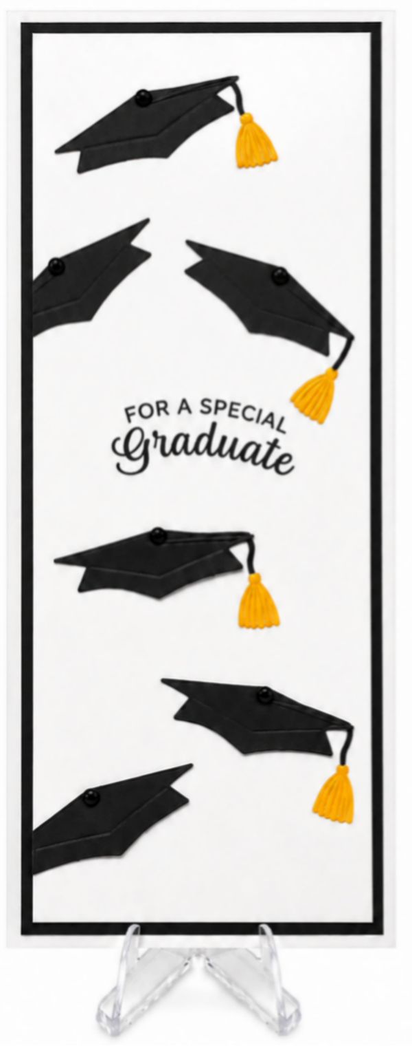 Hats Off - Graduation Card