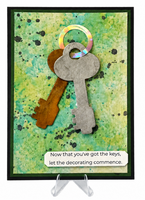 Keyed In - Housewarming Card
