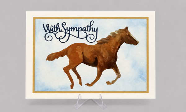 Quiet Pasture - Loss of Pet Card