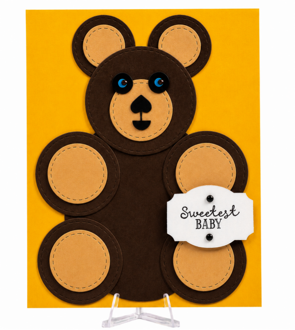 Blue Eyes - New Baby Card