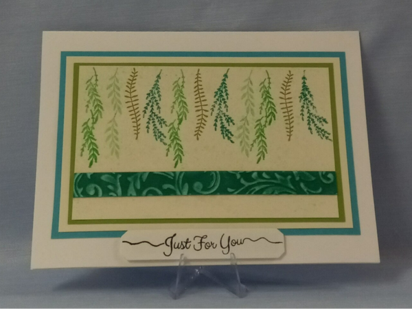 "Hanging Shoots" Friendship Card