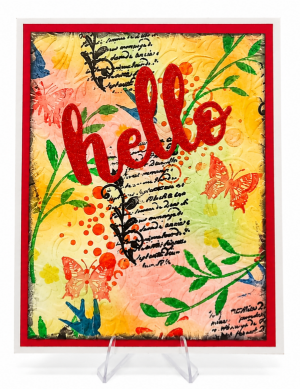 Splash of Color - Hello Card Set