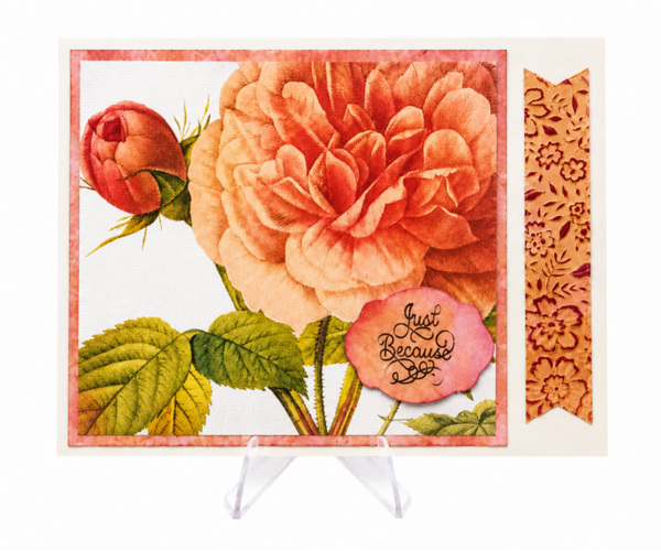 Petal Pose - Worded Multi-purpose Card