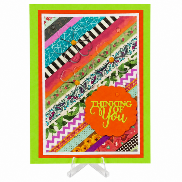 Artsy Floral - Thinking of You Card