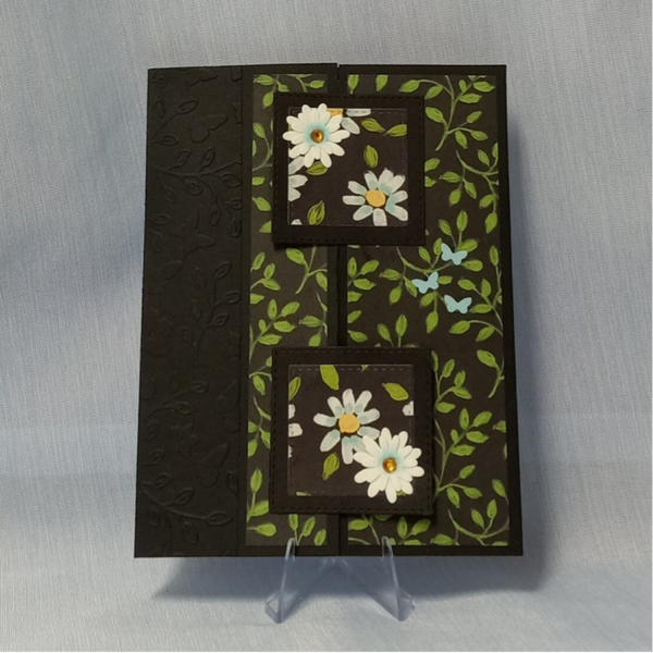 "Daisy Gatefold" Funfold Card